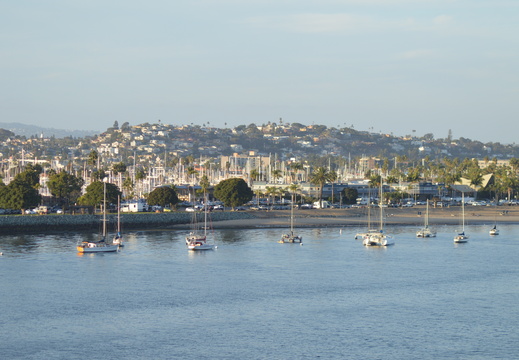 Waiting to Sail Boats