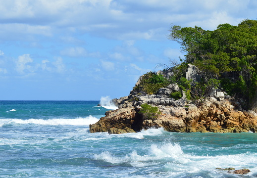 Waves at Labadee