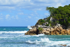 Waves at Labadee