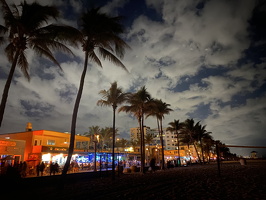Night Life of Hollywood Beach