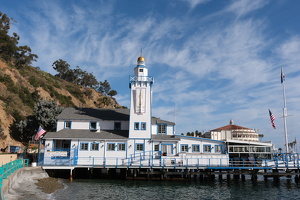 Avalon Yacht Club with Casino Background