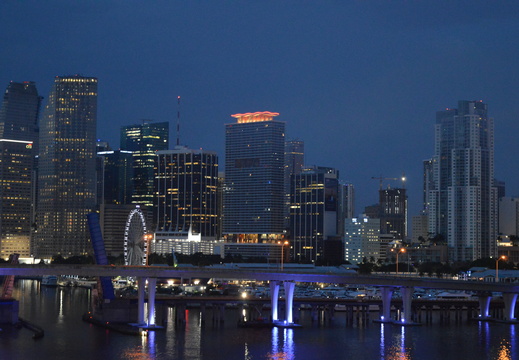 Ferris Wheel On The City