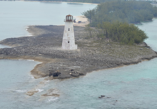Lighthouse of Nassau Harbour Untouched