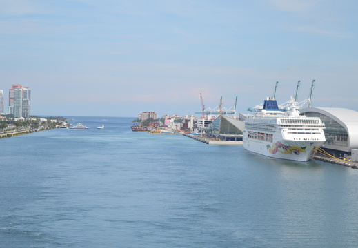 Norwegian Sky Front At Base