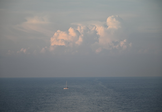 Sailboat & Cloud