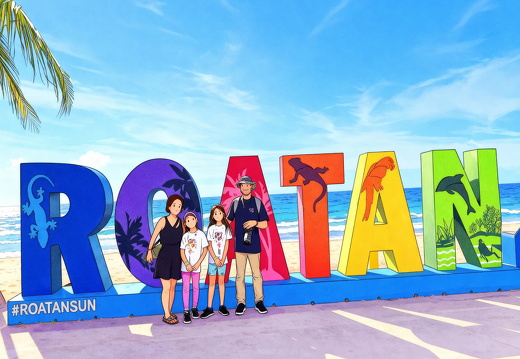 Family At Roatan