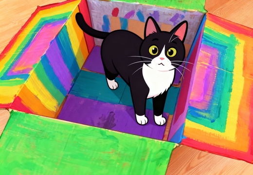 Pretty Kitty In Pretty Box